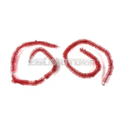 Kerékagy tisztító gyűrű kefe 200mm, piros