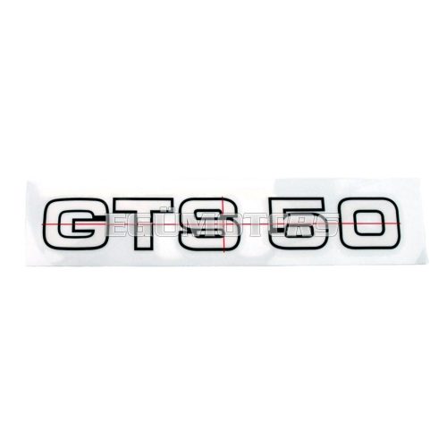 Side cover sticker for Zündapp GTS 50