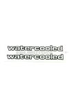 Sticker set watercooled for Zündapp KS 50 GTS