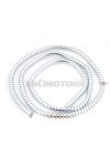 Cable cover chrome 160 cm 10-12mm for moped, moped, mokick