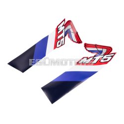   Tank sticker set 2 pieces MT5 multicolored for Honda MT 50 Enduro Mokick