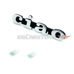 Sign aluminum Ciao for Piaggio, Ciao