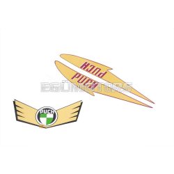 Sticker set tank mudguard for Puch MS 50 MV VS DS