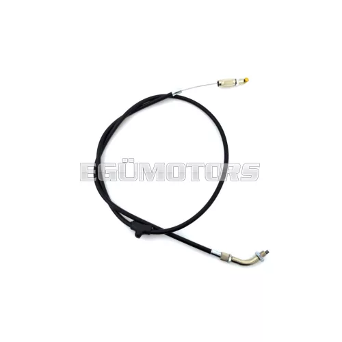 Gázbowden Bing, fekete, fém, 447-17.604, Zündapp, ZD 10, 20, ZR 20