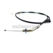 Gázbowden Bing, fekete, fém, 447-17.604, Zündapp, ZD 10, 20, ZR 20