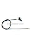 Choke cable with lever black for Zündapp, CS 25