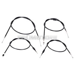 Cable set 4 parts for Simson S51, S53, S70