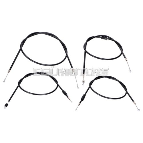 Cable set 4 parts for Simson S51, S53, S70