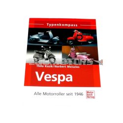 Type compass, reference book for Vespa