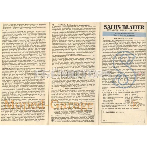 Hirdetés, Miele, Hercules, Rixe moped