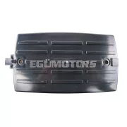 NTS Parts csomagtartó lemez fekete, műanyag, Zündapp, ZR 447, ZD, ZB, ZA, A 460, ZX, ZL, ZS, ZE, moped, mokick