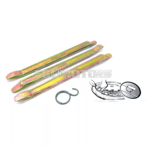 Gumileszedő készlet 3 darab