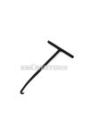 Hook steel black for Zündapp, Kreidler, Hercules, Puch, Simson, DKW, KTM, Miele