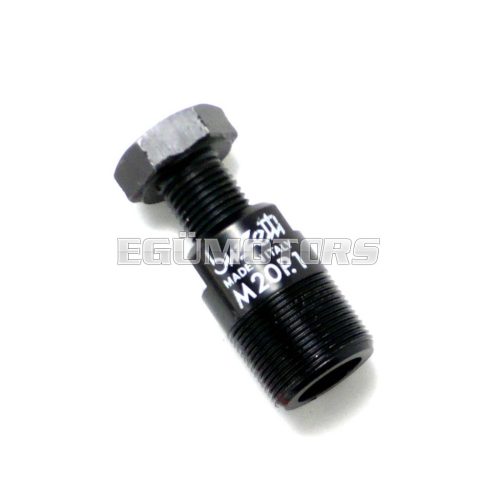 Pole wheel puller M20 x 1 black for Peugeot 103, Jawa