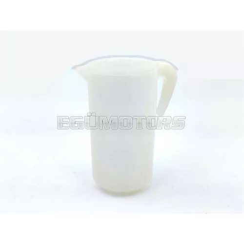 Műanyag mérőpohár 1 liter, 2-3-4-5, 85mm, 50mm, 100ml, moped, mokick