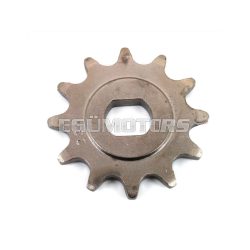   Pinion Esjot steel 13 teeth oval 15.6mm x 12.7mm for Hercules Prima 1, 2, 3, 4, 5, 6, M MX SX, Hobby Rider 4 HR 2 with aluminum wheel, MF MP Optima P GT GX, Pronto, Presto, Supra D, GP, KTM Bora, Rixe, DKW moped moped