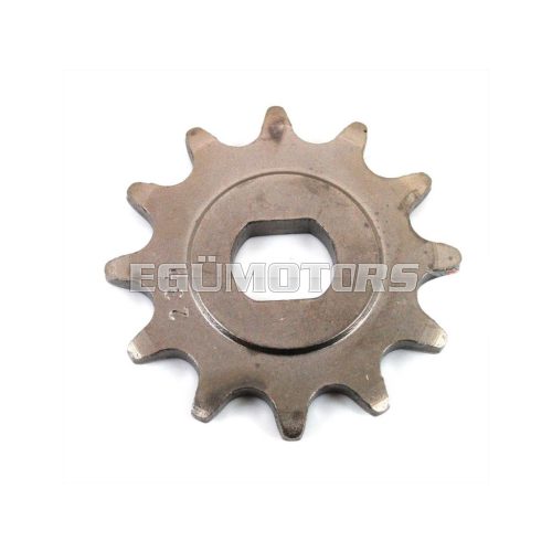 Pinion Esjot steel 13 teeth oval 15.6mm x 12.7mm for Hercules Prima 1, 2, 3, 4, 5, 6, M MX SX, Hobby Rider 4 HR 2 with aluminum wheel, MF MP Optima P GT GX, Pronto, Presto, Supra D, GP, KTM Bora, Rixe, DKW moped moped