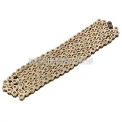   Lánc IGM, 428 x134 szemes, fekete-arany, Zündapp, Kreidler, Hercules