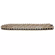 Lánc IGM, 428 x134 szemes, fekete-arany, Zündapp, Kreidler, Hercules