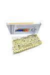 Chain Gold 136 links type 415 for Hercules Prima, MX, Supra, M, GT, GX, Zündapp Bergsteiger CS, CX, Hai, GTS, KS, C 50 Super, Combintte, R 50, Kreidler Florett, Flory, MF, MP, Puch Maxi, Monza, X, DS, VS, MV, KTM Bora, DKW, Miele, Rixe