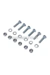 Rögzítő készlet 18 darabos, hatszögletű csavarok, alátétek, anyák, Puch, Maxi, moped, mokick