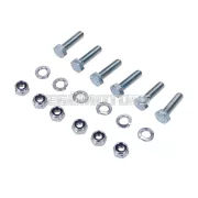 Rögzítő készlet 18 darabos, hatszögletű csavarok, alátétek, anyák, Puch, Maxi, moped, mokick