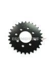 Sprocket Esjot Reinforced 28 teeth Black for Hercules Prima 1, 2, 3, 4, 5, 6, MP MF M HR Hobby Rider, P MX SX, Optima Pronto, Presto, Garelli Cross 40, KTM 505 Automatic, 2 speed, Zündapp, Hercules, Puch, Kreidler