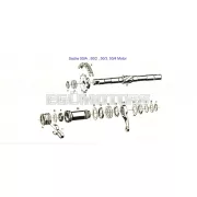 Fékrugó acél 0239 051 000, Hercules, Miele, DKW, KTM, Rixe, Sachs 50/2, 50/A, 50/3 B KF S, LF MAKF SF, X, MLFB, 50/4 LK H, ML FB, MLKA X