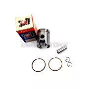 Dugattyú készlet 40.50mm, 12 mm-es dugattyúcsap, 53mm, Hercules, Miele, DKW, Rixe, Gritzner, Göricke, Bauer