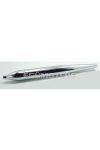 Exhaust cigar shape 690mm 70mm 32mm chrome for Zündapp GTS, KS, Sport Combinette, Hercules, Puch, Miele, DKW, Rixe, Göricke, Griztner, KTM, Horex