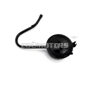 Kipufogó fekete, Velo Solex 3800