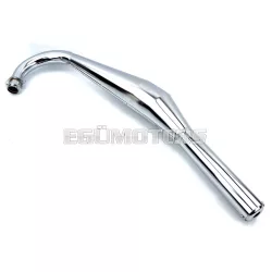   Versenykipufogó krómozott, 32mm, 820mm, 51mm, 90mm, Hercules, DKW