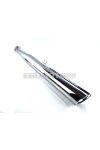 Exhaust chrome 32mm 770mm for Hercules, K 50 RE, SL