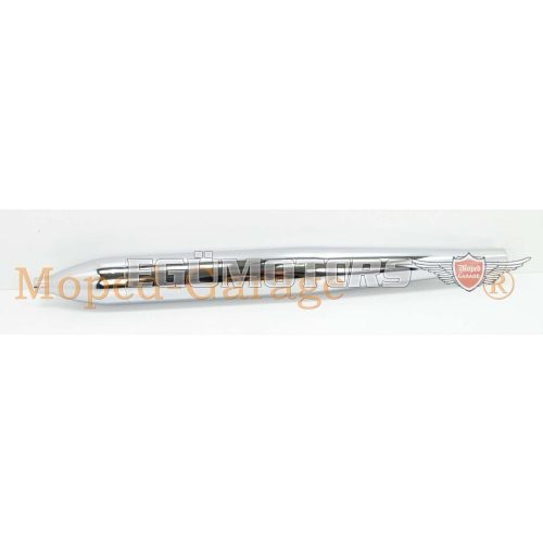 Exhaust cigar 32mm with holder for Zündapp GTS KS Sport Combinette 510 515 516, Hercules, Puch, Miele, DKW, Rixe Göricke, Griztner, KTM, Horex