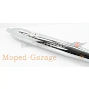 Kipufogó szivar alakú, 32mm, tartóval, Zündapp GTS KS Sport Combinette 510 515 516, Hercules, Puch, Miele, DKW, Rixe Göricke, Griztner, KTM, Horex