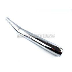   End cap Jamarcol exhaust 32mm 690mm 70mm chrome for Hercules K 50, Sachs 50 S