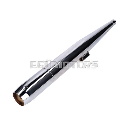 Exhaust 28mm 6.3 without weld seam for Kreidler Florett RMC RS moped