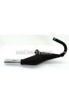 Exhaust black 32mm 550mm for MBK, 51 Mobylette