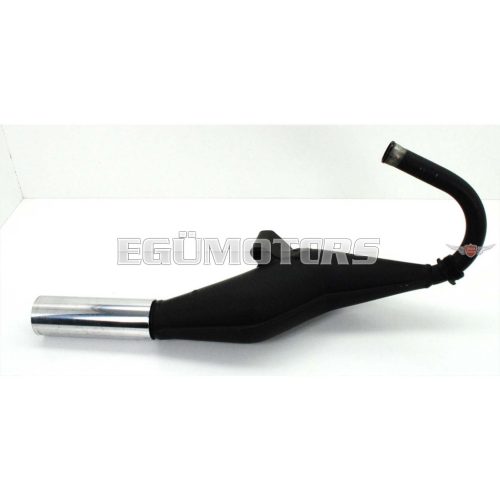 Exhaust black 32mm 550mm for MBK, 51 Mobylette
