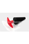 Plastic conical plug 10-35mm Black Red for Zündapp, Kreidler, Hercules, Puch Mokick, Moped