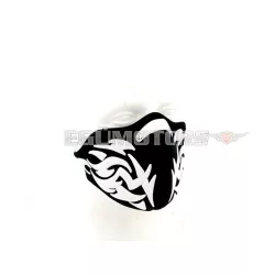 Motoros maszk 2 mm, Tribal mintával, moped, mokick