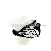 Motoros maszk 2 mm, Tribal mintával, moped, mokick