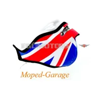 Motoros maszk 2 mm, Union Jag mintával, moped, mokick