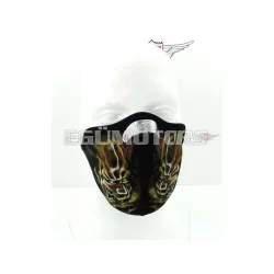 Motoros maszk 2 mm, Warrior mintával, moped, mokick