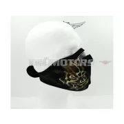 Motoros maszk 2 mm, Warrior mintával, moped, mokick
