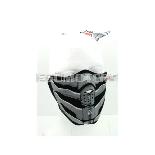 Világító arcmaszk, moped, mokick