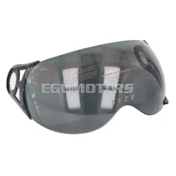 Füstszínű, sötétített bukósisak napellenző MT Jeans