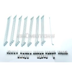   Spokes chrome 160 x 2.85mm with nipple (36 pieces) for Zündapp, KS 50, Type 517, Sport Combinette
