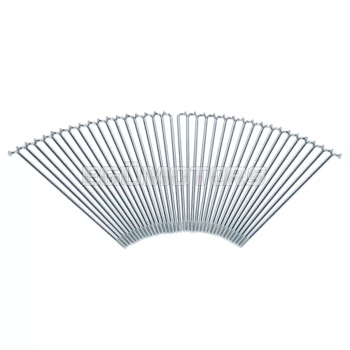 Küllőkészlet krómozott 3,1x149mm, 36 darab, Zündapp KS 50, C 50 Sport