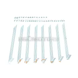 Küllő krómozott 2.9mm x 160mm, Puch, Monza